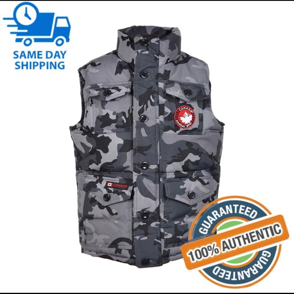 Canadian weather gear boys bubble/Vest /Puffer NWT